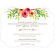 Watercolor Floral Invitations Image 4 of 7